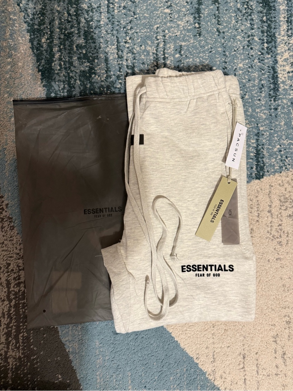 ESSENTIALS Fear of God Light Gray Sweatpants
